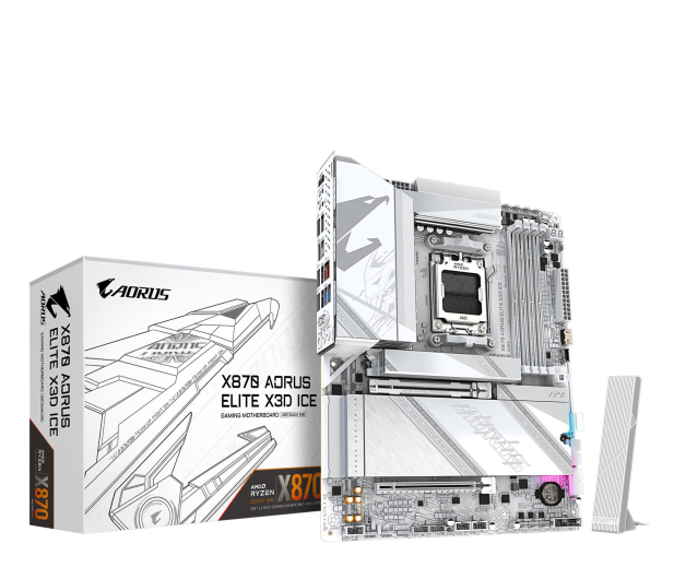 GIGABYTE X870 AORUS ELITE X3D ICE X870 A ELITE X ICE - 1366865 - zdjęcie